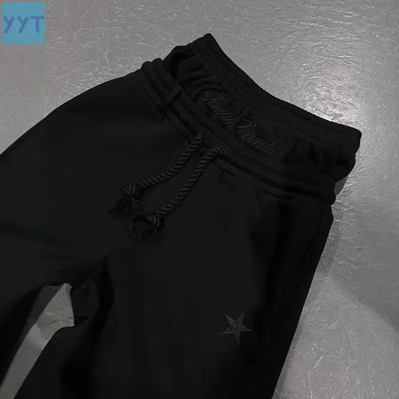 New Baggy Double Waist Sweatpants - Waisted Sweatpants Workout Active Joggers Pants Casual