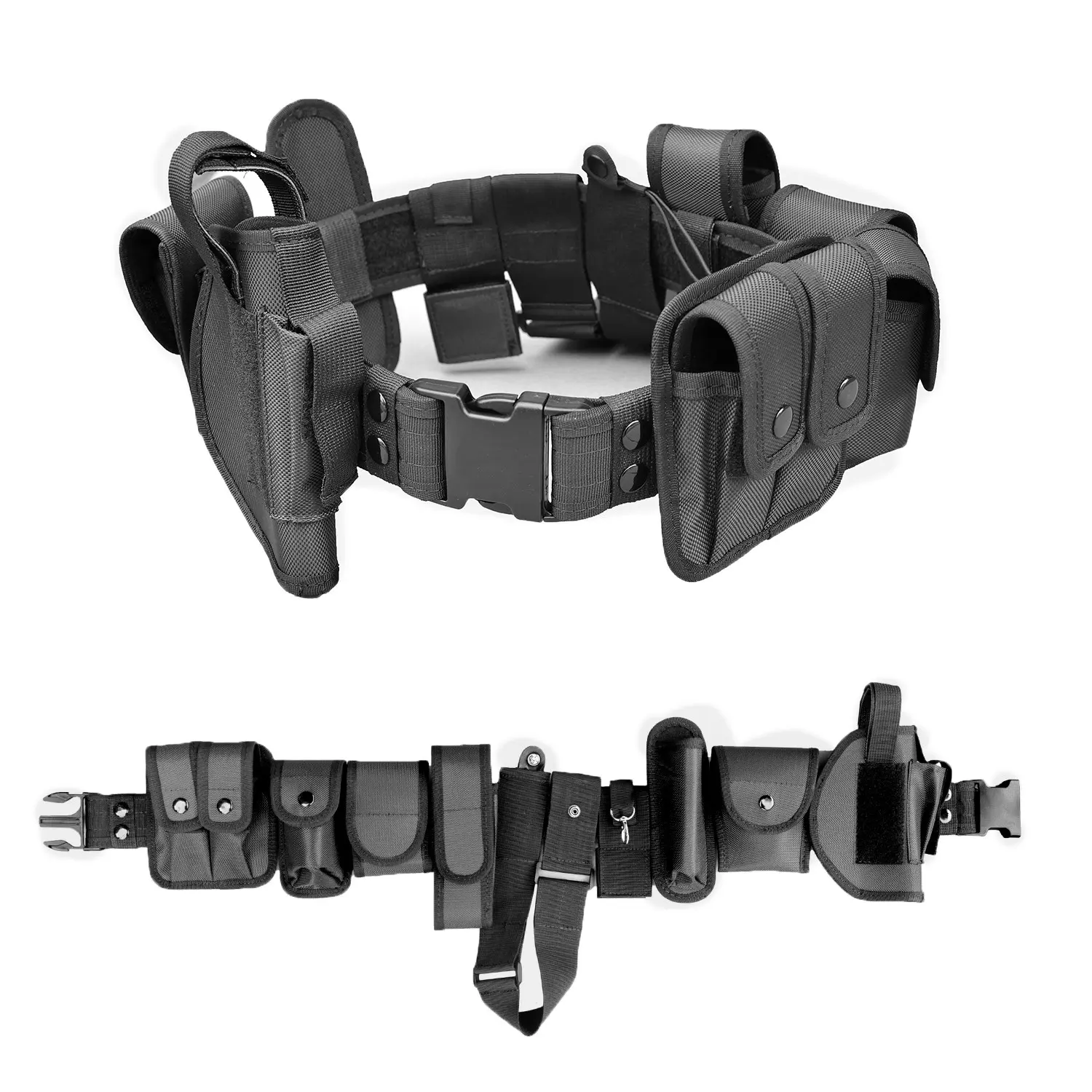 Multifunctional Tactical Belt, Modular Adjustable Waist Belt, Outdoor Gear Storage, Hunting and Fishing, Hiking Backpack Accessory