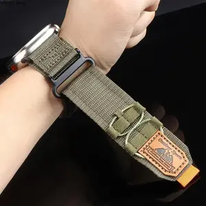 2026Wide Nylon Sports Watch Band, Breathable Watch Band, Smart Watch Strap, Smartwatch Compatible Bands for iWatch Series 49mm 9 8 7 45mm SE 6 5 4 3 42mm 44mm, Wearable Accessories