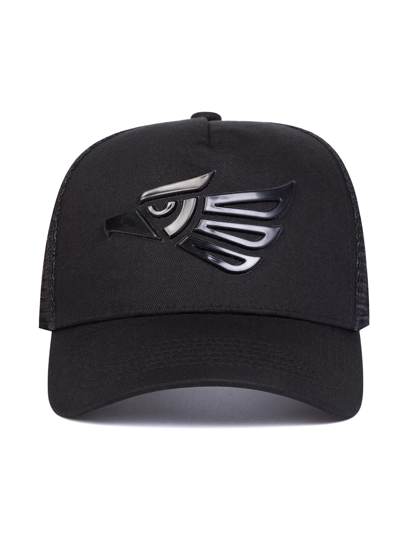 Mexico Eagle Design Baseball Cap, Snapback Trucker Hat, Casual Outdoor Sports Hat for Men & Women, Adjustable Sun Protection Cap for Daily Wear