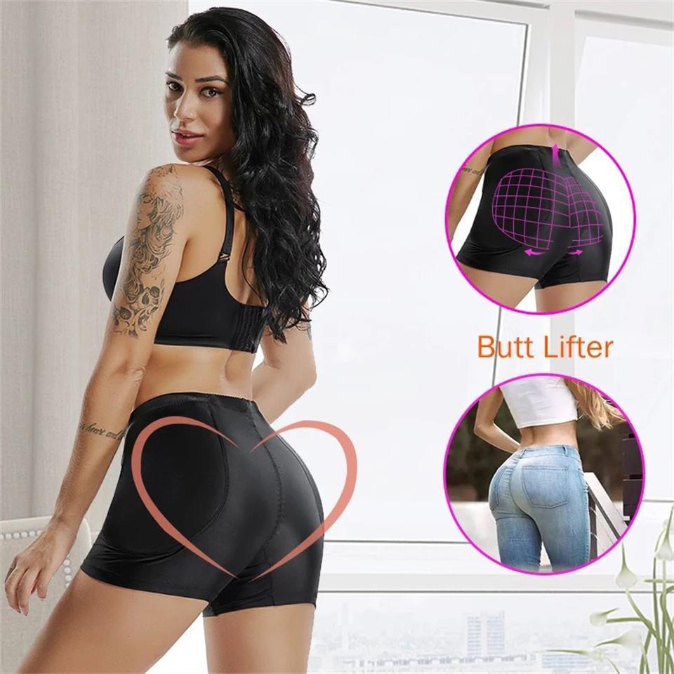 Fake Asses Body Shapers Women Underwear Butt Lifte Plus Size Padded Panties Buttocks Enhancer Hip Pads Shapewear
