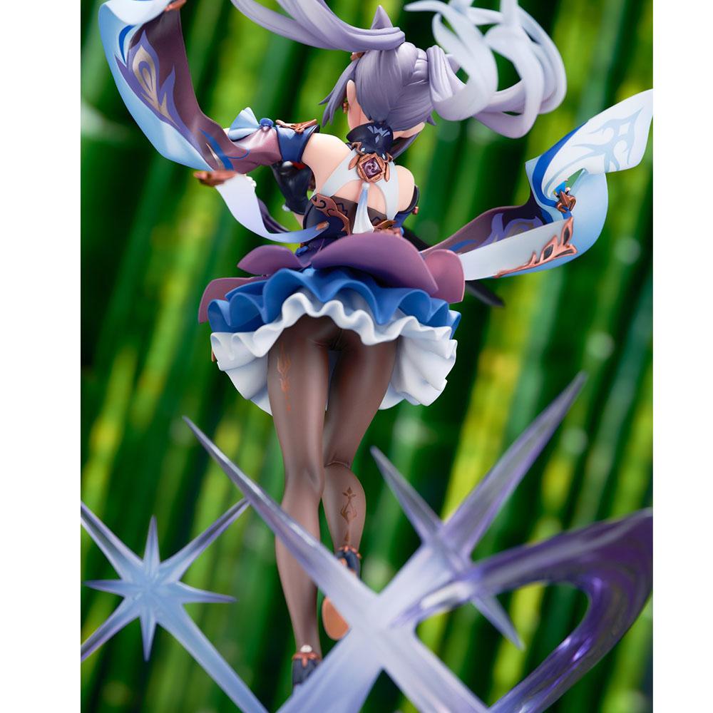 22CM Anime Game Genshin Impact Keqing Figure Anime Chinese Style Cute Cool Model Toys Gifts Collection Action Ornaments PVC