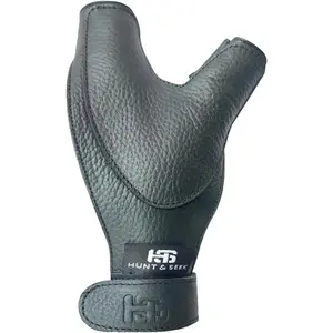 Thick Cow Leather Archery Hand Guard Protector Bow Glove for Traditional Long Recurve & Compound Bow
