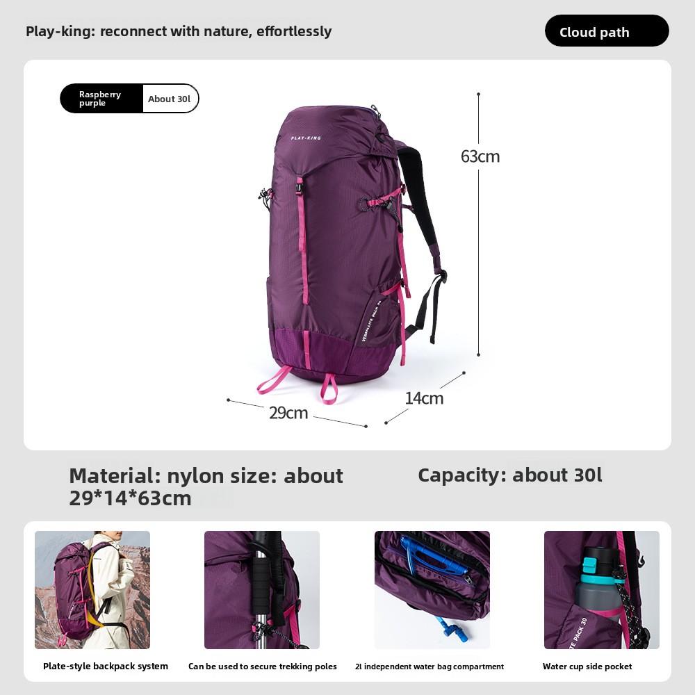 Hiking Bag Hiking Leisure Large Capacity Backpack Lightweight Outdoor Backpack