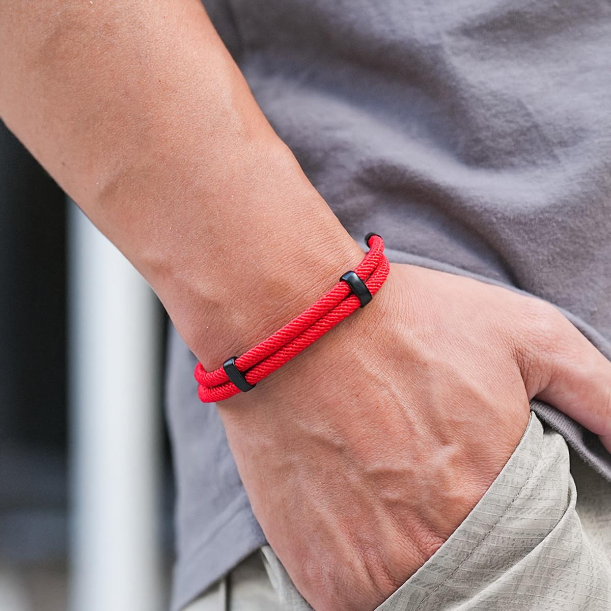 Minimalist 4mm Grade A Milan Rope Bracelet Men Sliding Adjustable Cord Bracelet Gift for Lover Jewelry Accessories