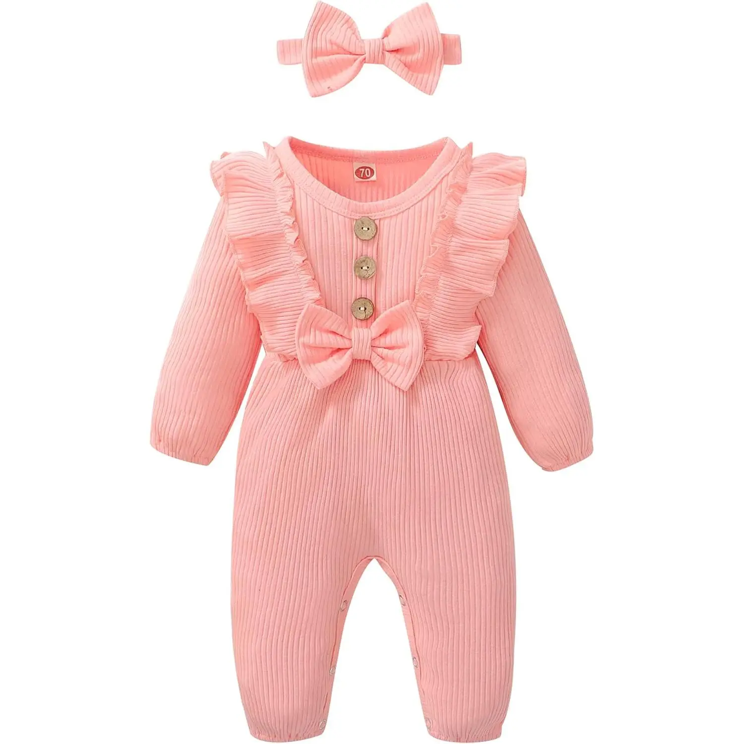 Newborn Baby Girl Clothes One Piece Jumpsuits Clothes Short Sleeve Rompers Summer Clothes  Baby