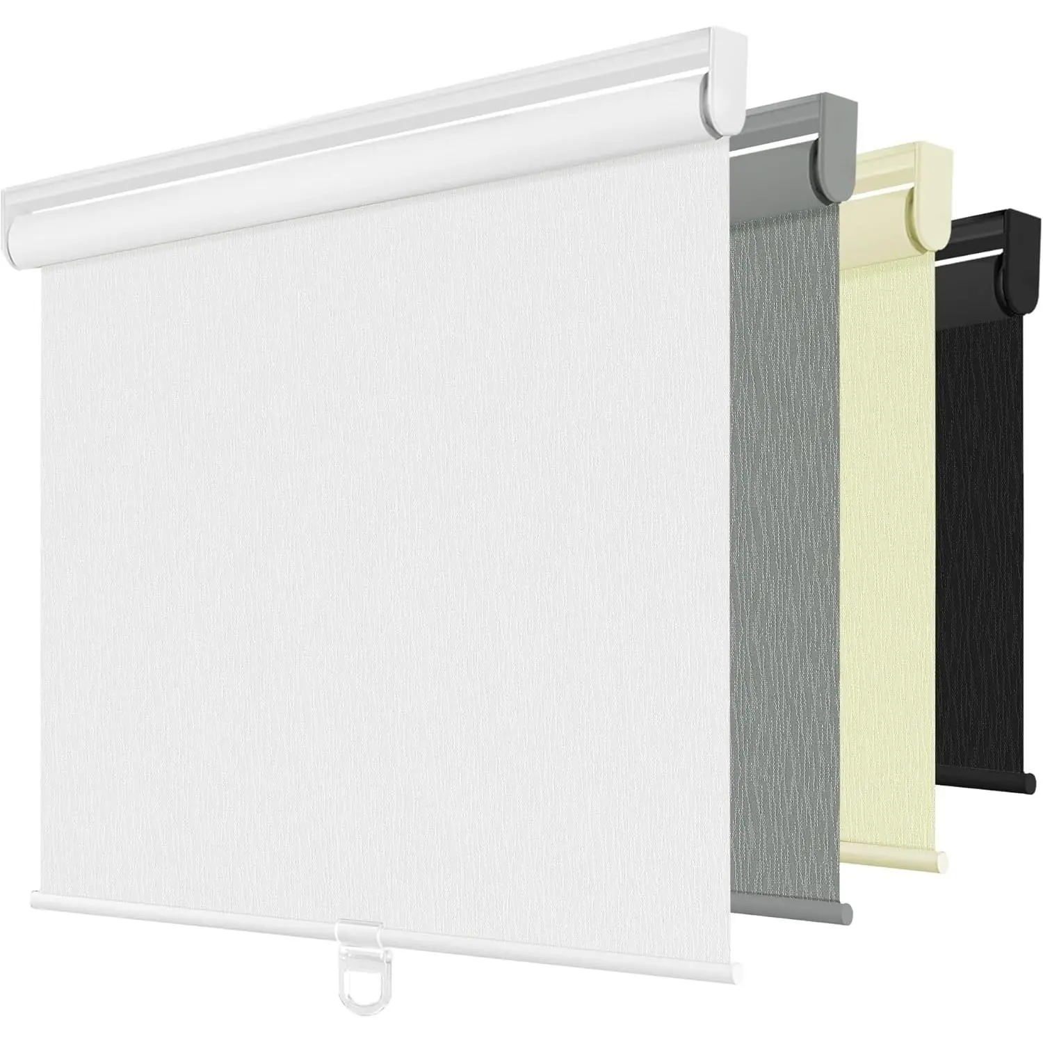 Blackout Roller Shades for Window, Cordless Pull Down Blinds
