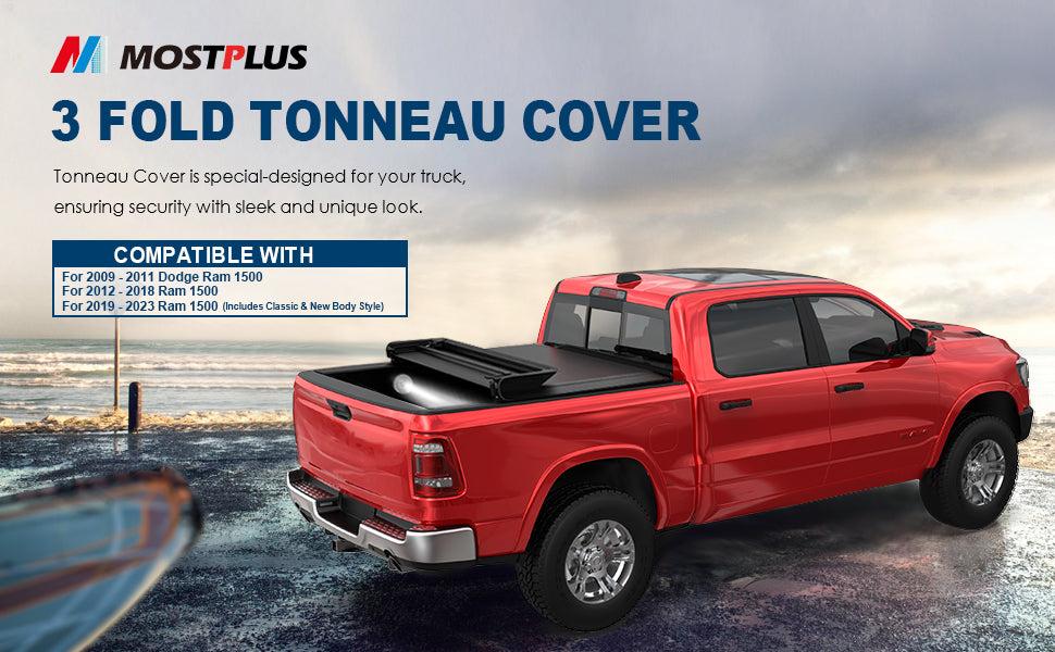 For 2002-2026 Dodge Ram 1500 2500 3500 Inclu. Classic & New Body Fleetside Soft Folding Tonneau Cover Truck Bed Cover without RamBox For 2002-2026 Dodge Ram 1500 2500 3500 Inclu. Classic & New Body Fleetside Soft Folding Tonneau Cover Truck Bed Cover without RamBox