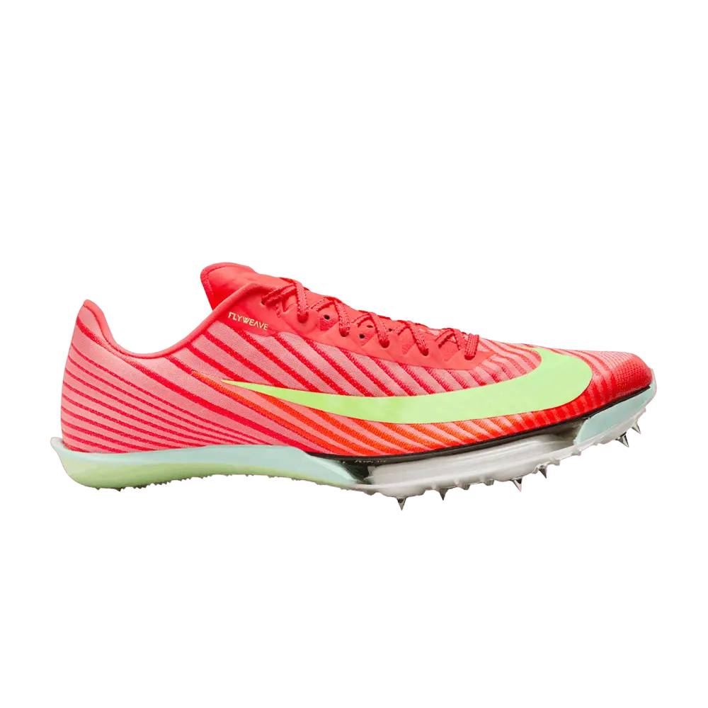 Nike Men's Air Zoom Maxfly 2 'Bright Crimson Lime Blast' (Unisex) Bright Crimson/Lime Blast/Mint Foam/Washed Coral running shoes FD8395 600