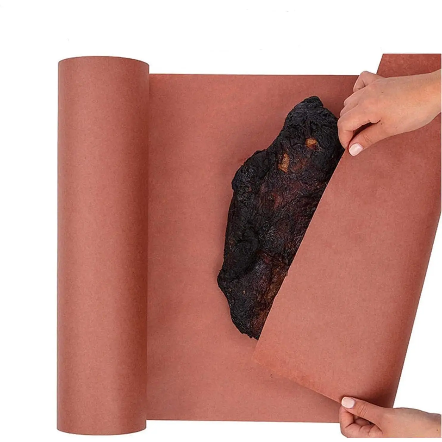 Butcher Paper for  Meat 17.5 in *50ft  Grade Butcher Paper Roll Unwaxed Unbleached PeachSmoker Paper Barbecue Meat Wrapping Paper