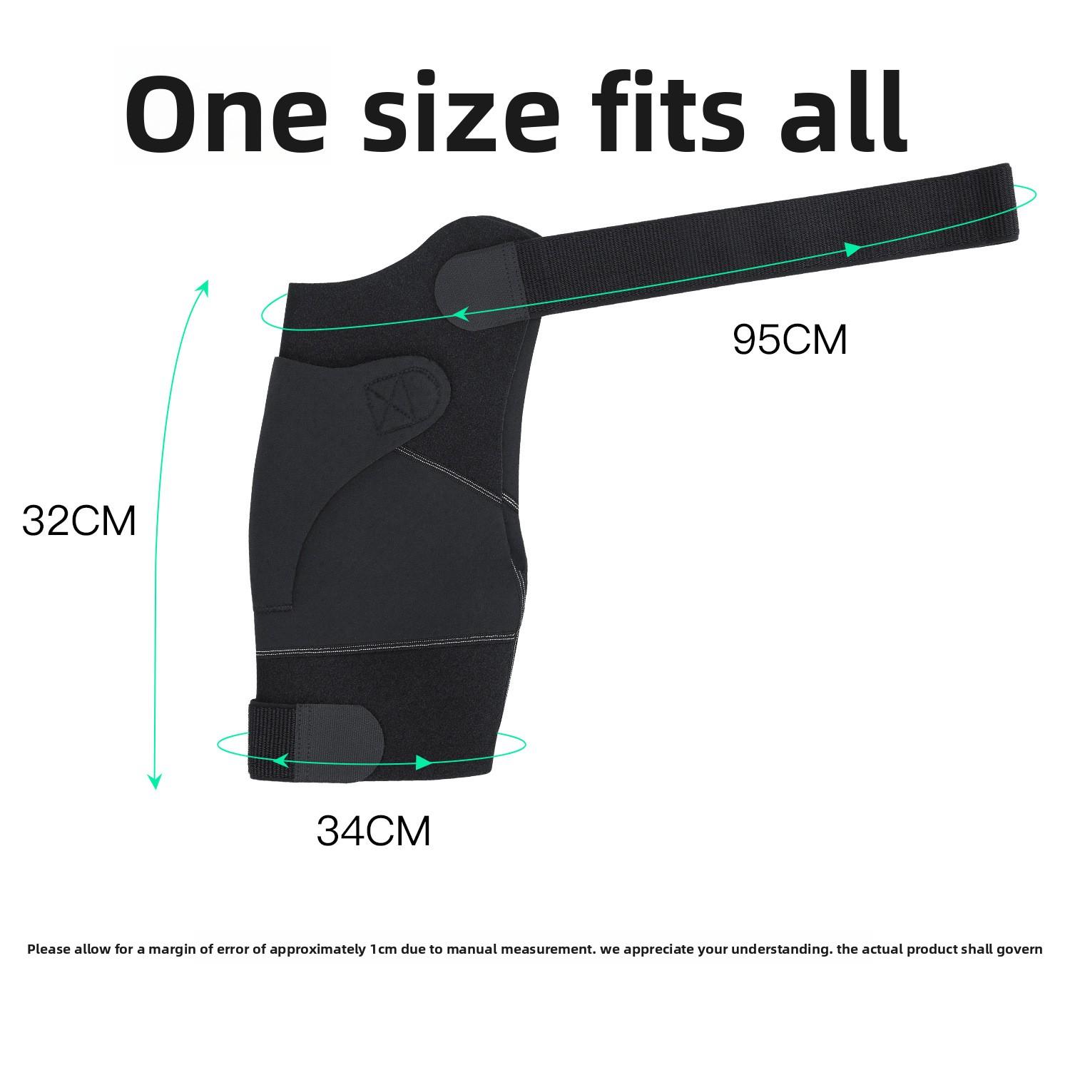 Sports Shoulder Pads Adjustable Men's and Women's Weightlifting Barbell Fitness Basketball Badminton Anti-dislocation Fixed Shoulder Protection