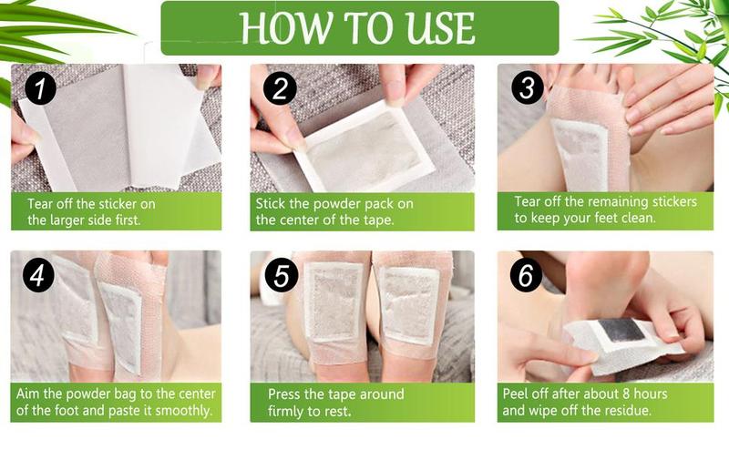 Foot Detox Patches for Stress Relief, Toxin Removal & Better Sleep Natural Deep Cleansing Pads Healthy Healthcare Solution Treatment TikTokShopBlackFriday Foot Detox Patches for Stress Relief, Toxin Removal & Better Sleep Natural Deep Cleansing Pads Healthy Healthcare Solution Treatment TikTokShopBlackFriday