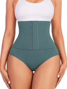 Women's High-Waisted Dual Compression Shapewear Shorts, Tummy Control Butt Lifting Shaper, Basic Adjustable Everyday Shapewear, Women's Shapewear Bottoms for Daily Wear, Casual Tummy Tuck Garment