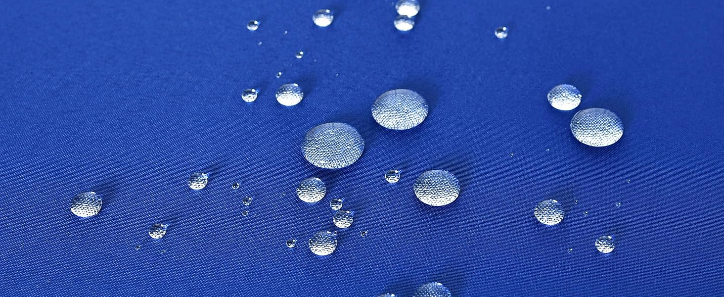 2 Pack Blue Round Tablecloth Waterproof Stain Resistant Wrinkle Free Table Cloth 210GSM Washable Wipeable Circle Table Cover for, Banquet, Wedding (70 inch, 2 Pcs)