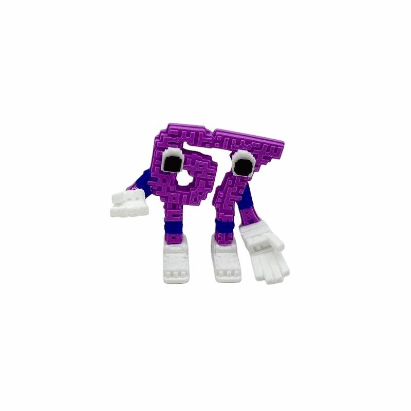 2pcs New 3D Printed 67 Brainrot Figure Miniature Car Desktop Home Decor Accessories Kids Toys Great Gift Living Room Decoration