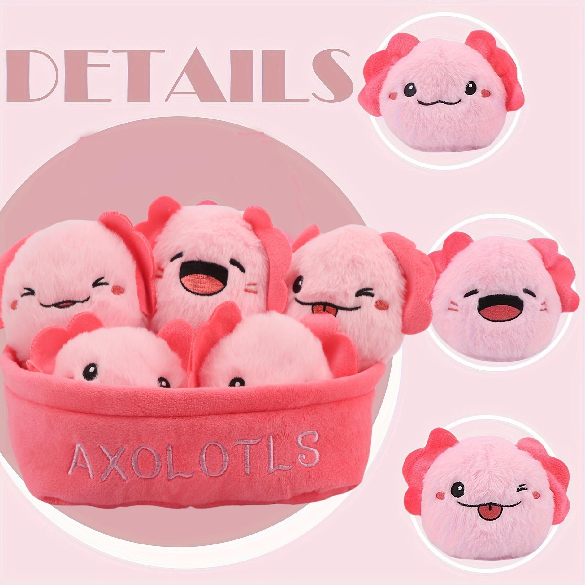 Emotion Support Stuffed Animal Plush Toy, 6 Counts Cute Animal Plush Toy, Birthday Gifts, Cuddly Stuffed Animal, Soft Stuffed Animal