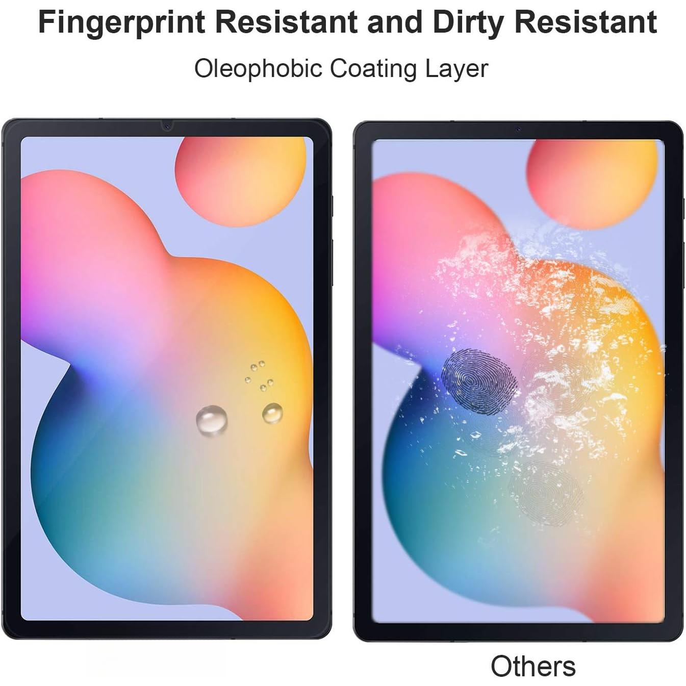 [2-Pack Screen Protector for  Galaxy tab S6 lite 10.4 Inch 2024/2022/2020(SM-P620/P625/P613/P619/P615/P610)[Ultra Clear] [Anti Scratch] for Galaxy Tab S6 Lite Tempered Glass Film