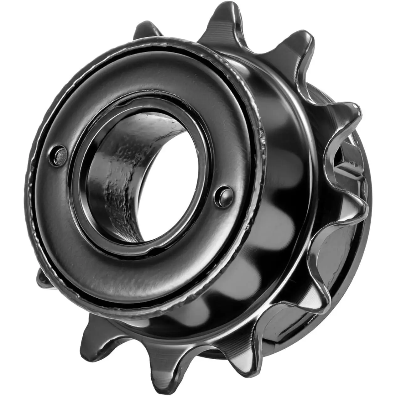 Hycline Single Speed Bicycle Freewheel, 12-24 Teeth Bicycle Gears (12T/14T/16T/18T/20T/22T/24T), Smooth Spin Threaded Hub, 1/2''*1/8'' Compatible Cycling Replacement Part, Multi-Size