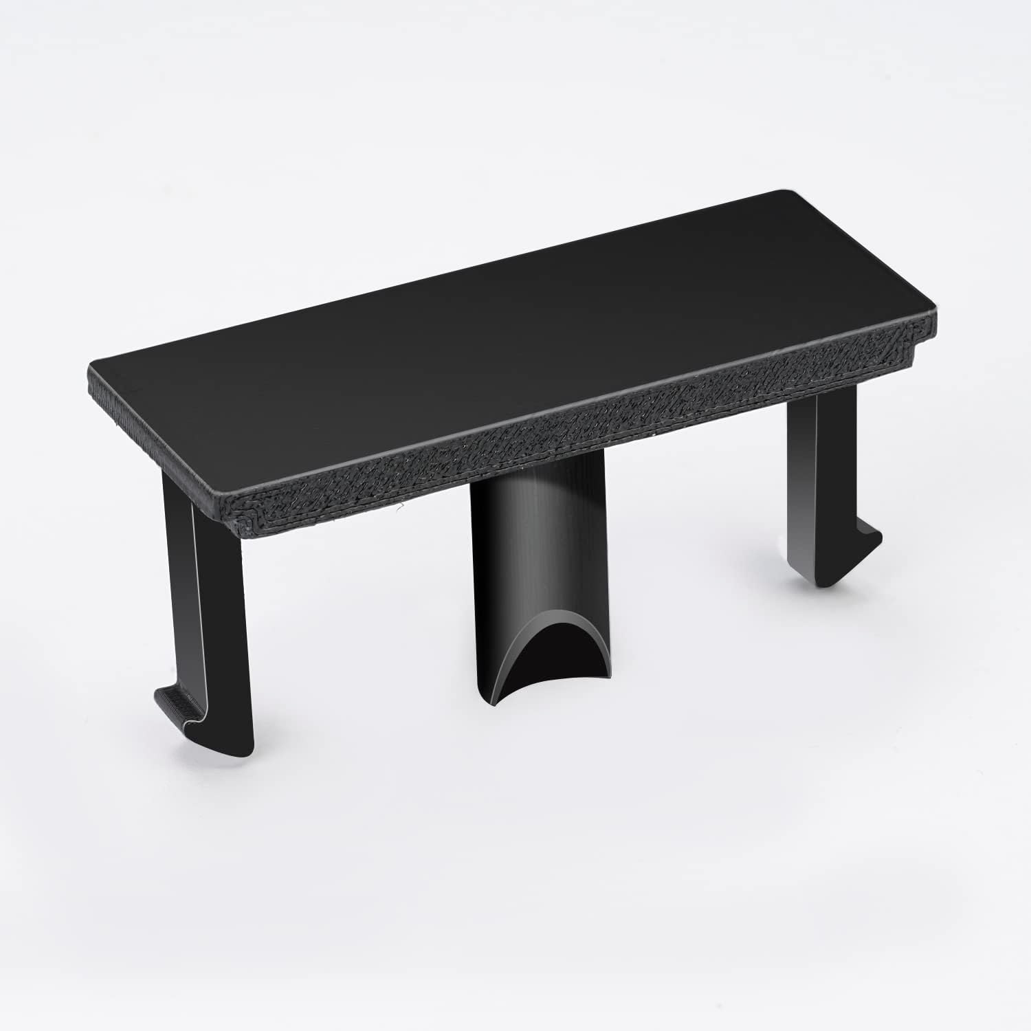 Microwave Door Eject Button for KitchedAid,Upgraded Whirlpool Rectangular Button Replacement (Black)