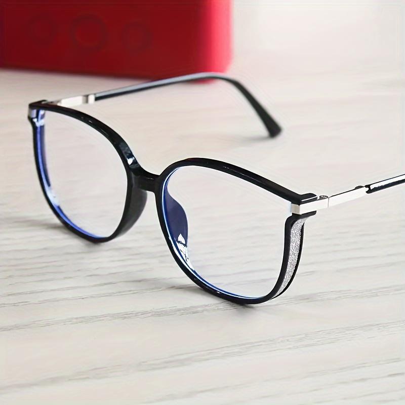 5pcs Sets Reading Glasses Women Men Square Prescription Lenses Multifocal Eyeglasses Anti-blue Light Computer Eyewear Frames