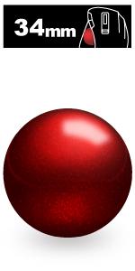 Trackball Mouse, 2.4GHz Wireless, Finger Control, 8-Button Function, Smooth Tracking, Ergonomic Design, Optical Gaming Sensor, For Windows11 and macOS