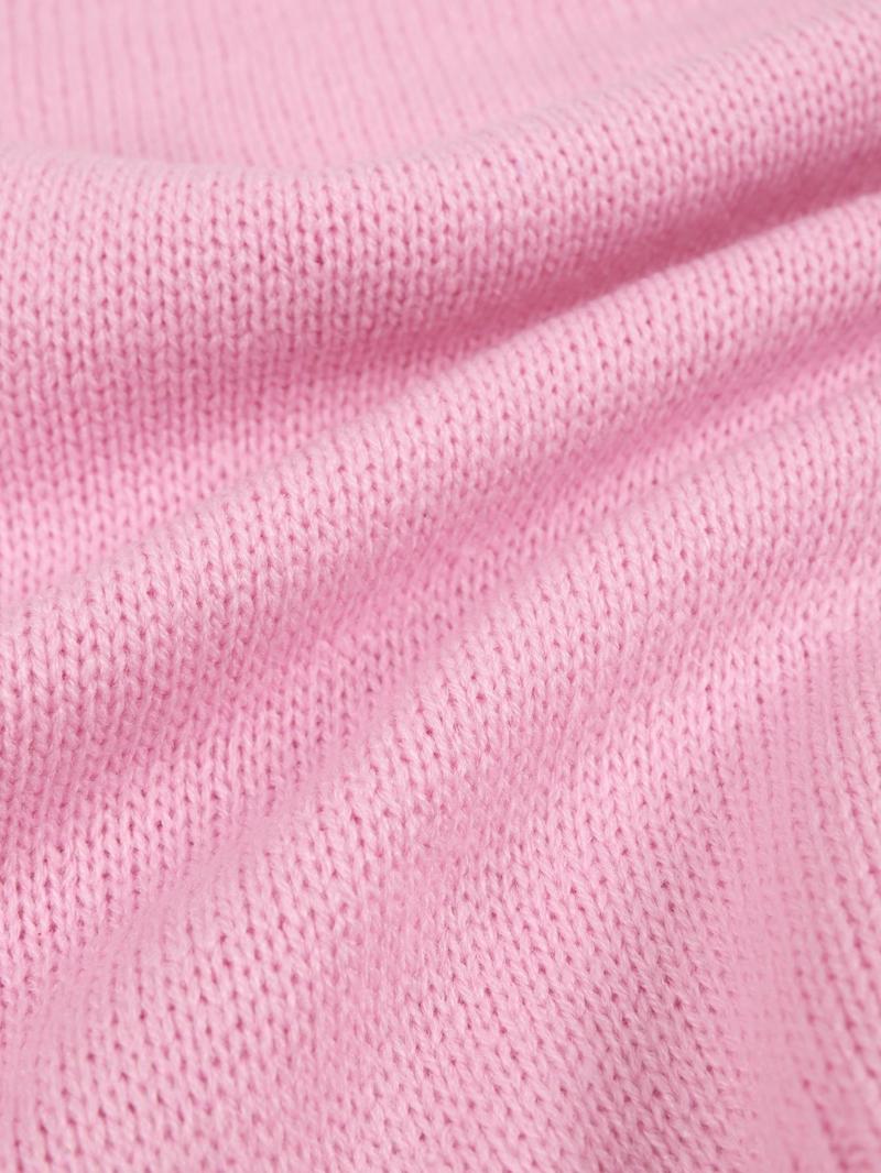 Women's Solid Button Front Drop Shoulder V Neck Cardigan & Elastic Waist Wide Leg Pants Two-piece Set, Matching Clothing Set, Casual Fashion Cozy Minimalist Knitwear Set for Daily Outdoor Wear, Women's Knitwear for Fall & Winter