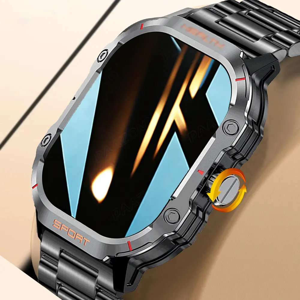 New Fashion Smart Watch Bluetooth-compatible Call Sport Band Health Monitor Waterproof Smart Watch for Android iOS Phones Sports Tracking Smartwatch