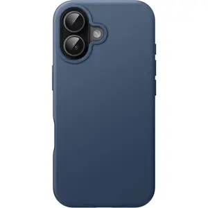 JETech Liquid Silicone Case for iPhone 16 6.1-Inch, Silky Soft Touch Full-Body Protective Phone Case, Anti-Scratch Shockproof Cover with Microfiber Lining (Navy Blue)