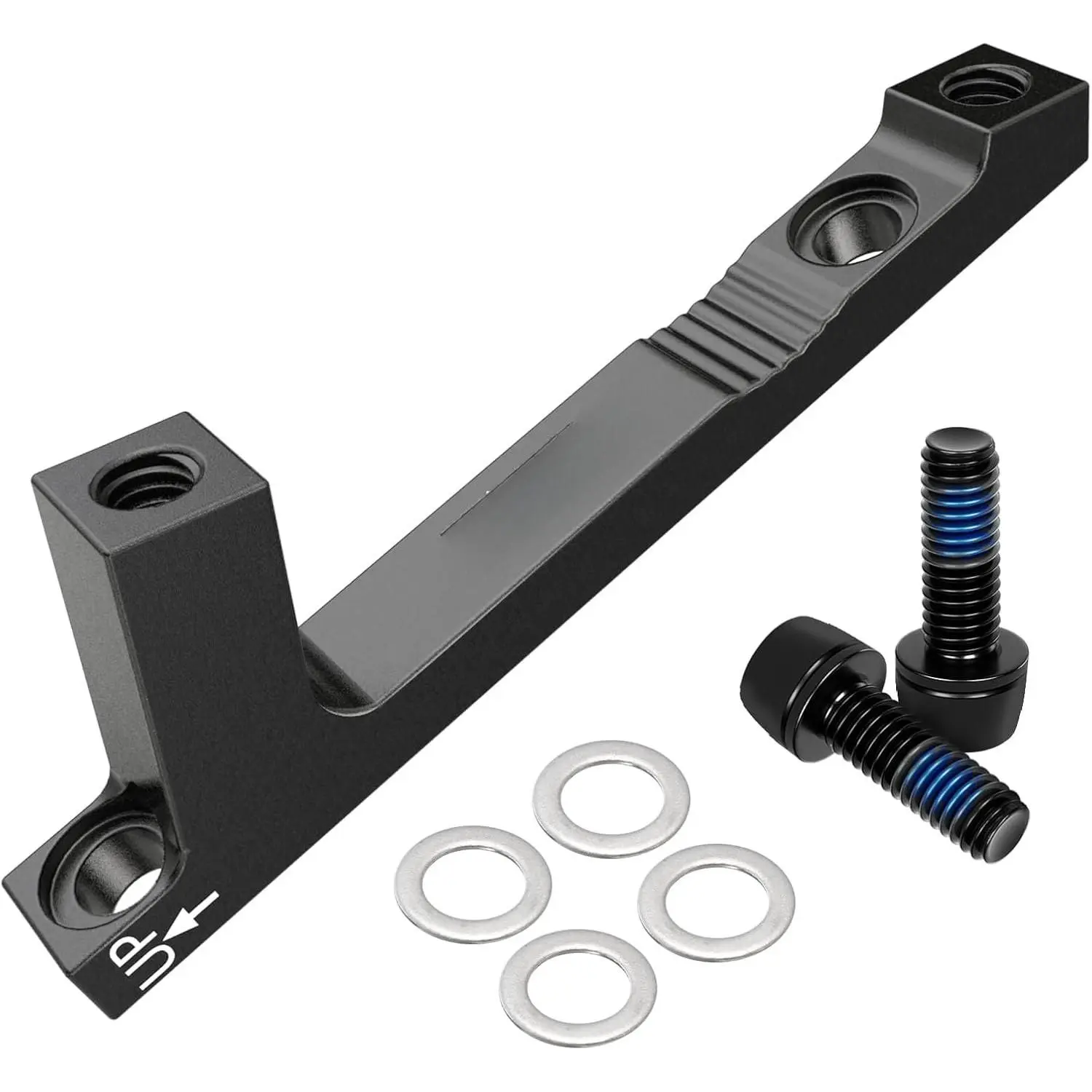 MTB PM Front/Rear 180mm Disc  Caliper Mount Adapter  | High-strength CNC machined  alloy rotor adapter, gear  with mounting , easy installation