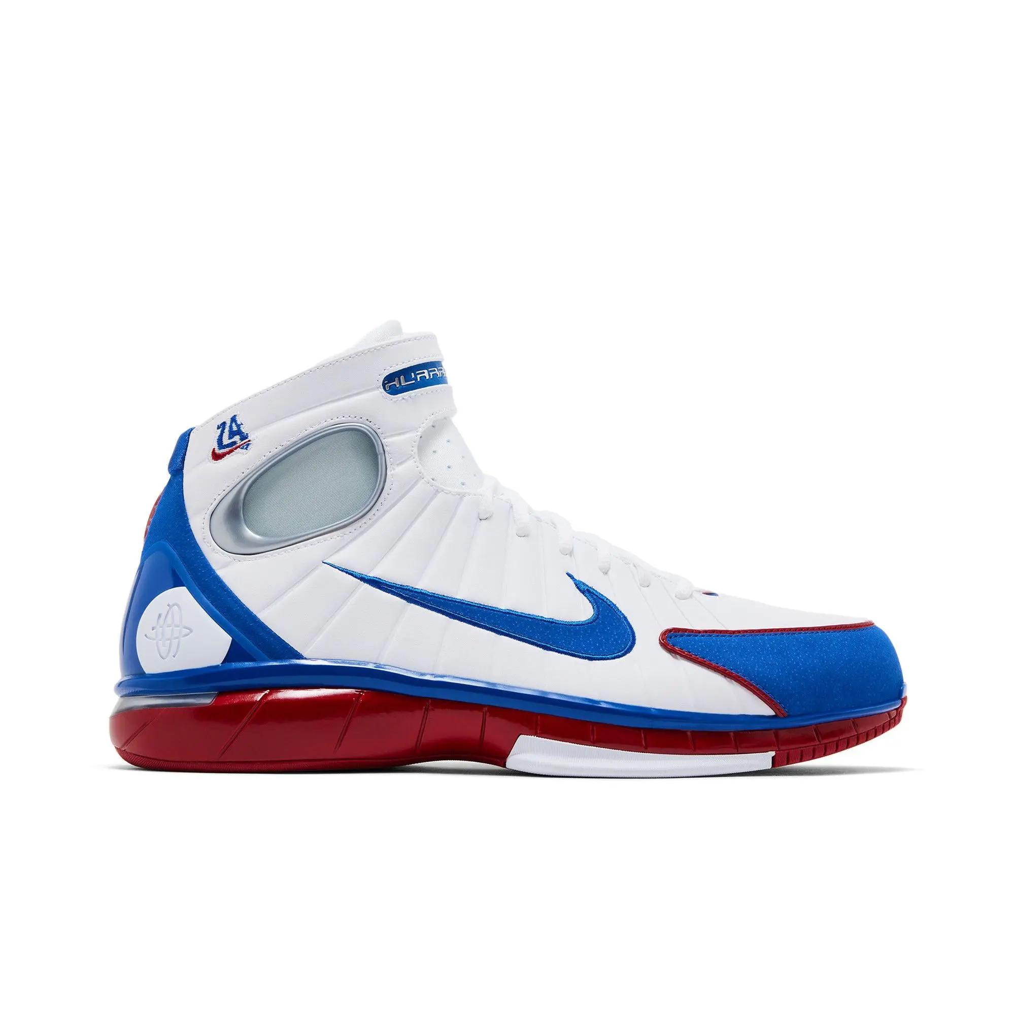 Nike Air Zoom Huarache 2K4 'All-Star' 2026 (Unisex) White/Varsity Royal/Varsity Red/Metallic Silver basketball shoes IR0563 146