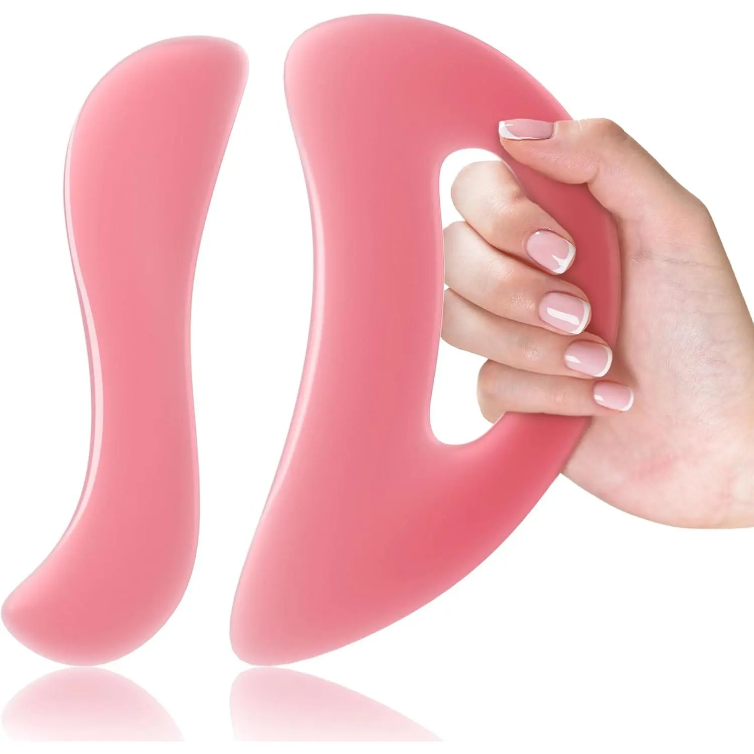 2PCS Muscle Scraper Tools, guasha Tool for Body, Scraping Tool Physical Therapy, myofascial Release Tool, Massage Tools for deep Tissue
