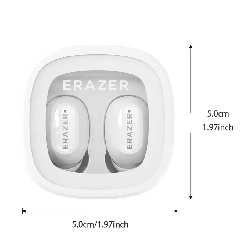 Product Introduction of ERAZER XT62PRO Wireless Earbuds with Mic, Fall Mini Headphones, In-ear Earphone, IPX5 Waterproof Earphone 77