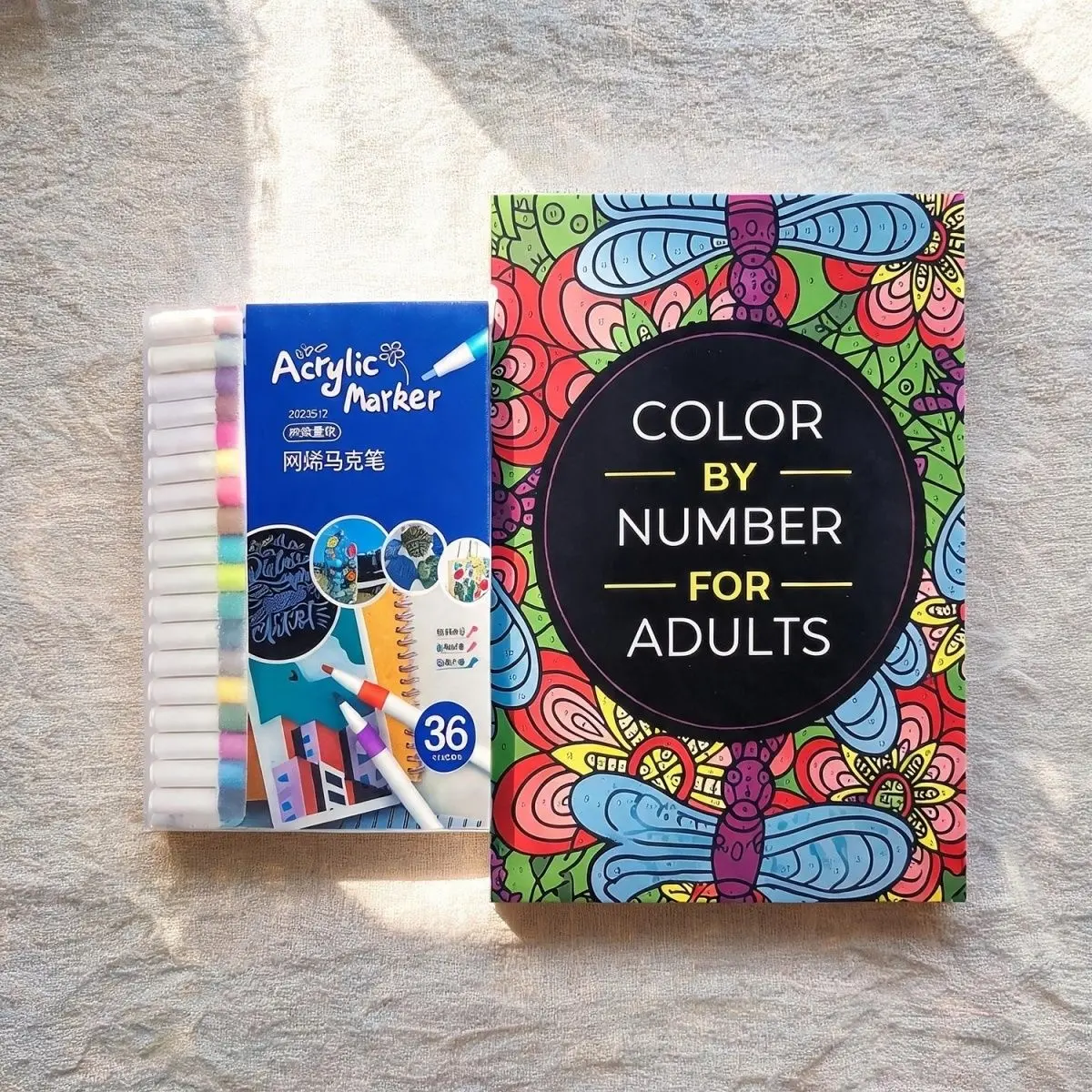 A5 Adult Coloring Book, Activity Book, Intricate Floral and Insect Patterns, Stress Relief and Mindfulness Art Journal, Perfect for Relaxation and Creativity