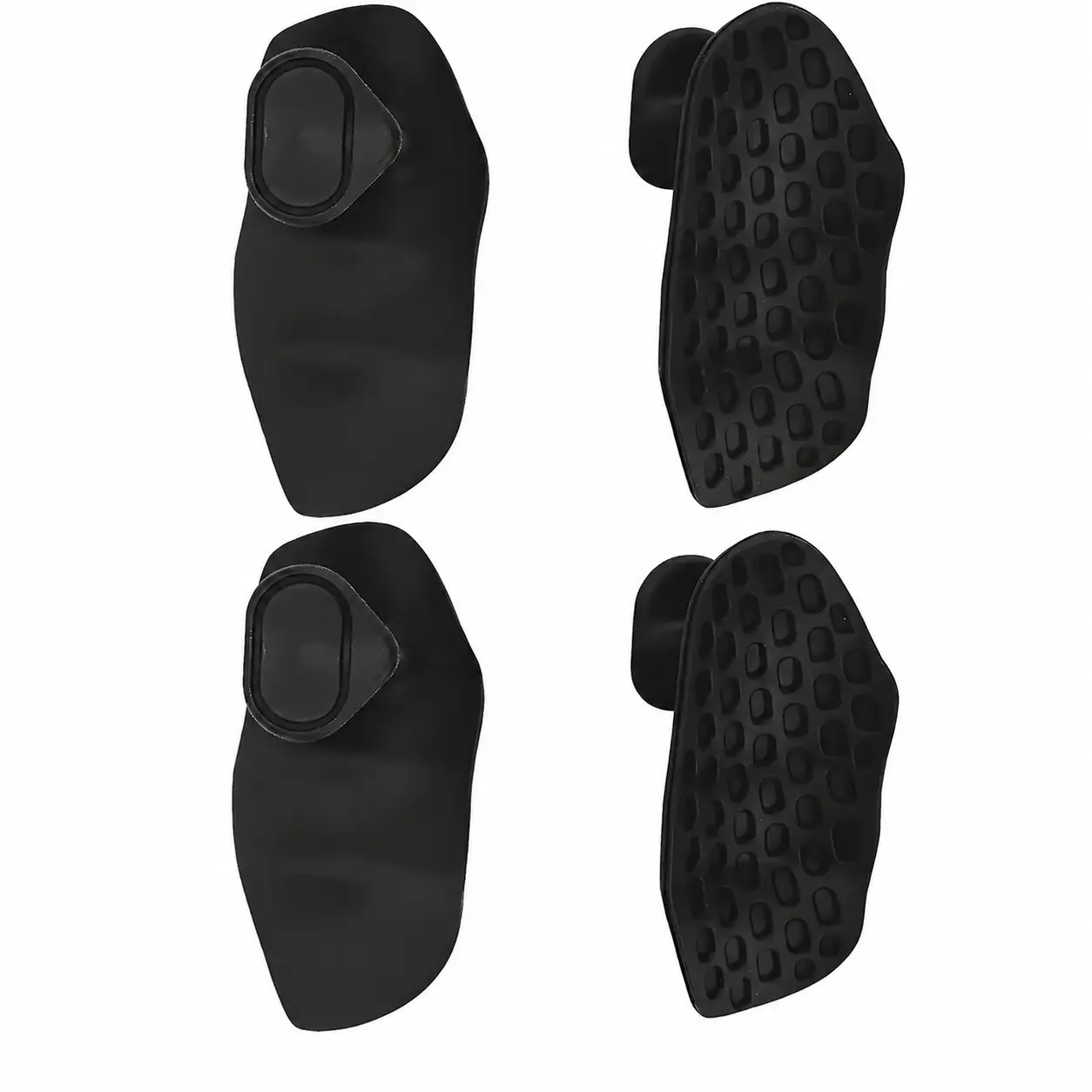 4-Pack Premium Food-Grade Silicone Gym Grips for Weightlifting and Strength Training – Non-Slip, Sweat-Resistant Hand Protectors with Ergonomic Contour Fit for Men and Women, Ideal for Dumbbells, Pull-Ups, and CrossFit Workouts