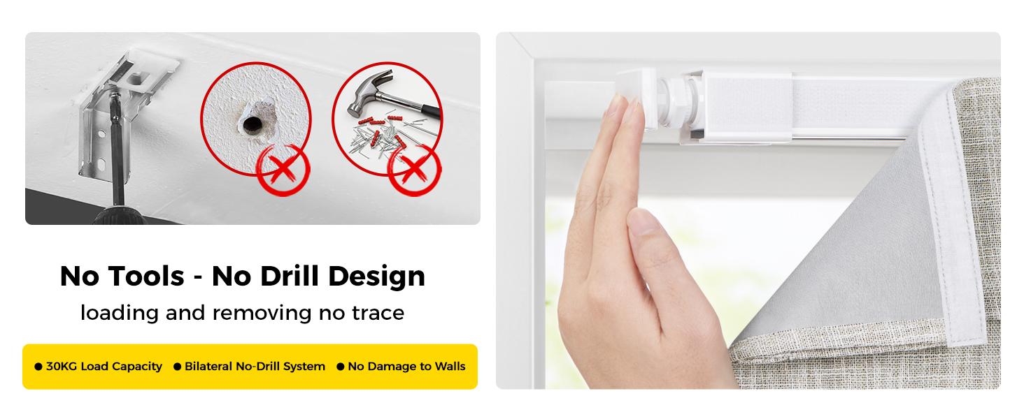 No Drill Cordless Roman Shades for Windows, 20" W * 64" H - 100% Blackout - Linen - Beige