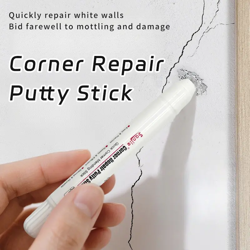 Wall Repair Putty Stick, Home Use Inner Wall Nail Hole Crack Filler, Wall Pit Repair Paste Strip, 1 Pack, 3 Packs, 5 Packs