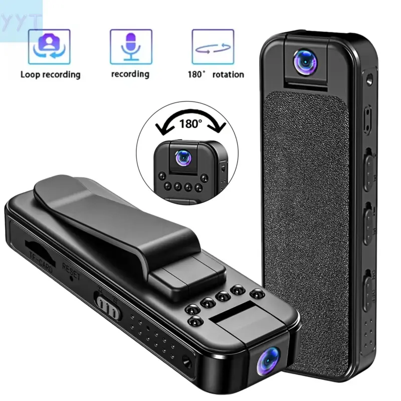 YYT1 1080P Action Camera with Night Vision & Loop Recording – Portable Outdoor Camera Skiing, Cycling, Hiking – Waterproof Camcorder with Wi-Fi, and TF Card Support, Vlogging Camera, Video Recording Camera