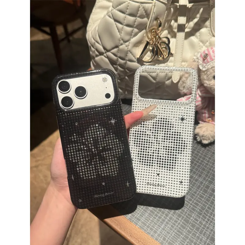 Elegant hibiscus flower case suitable for Apple 17/16 Pro Max, shockproof, with camera button protection for iPhone 15
