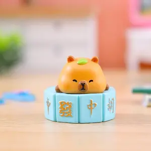 New Secret Realm Capybara Blind Box Cute Dolphin Trendy Toy Figure Desktop Decoration Mysterious Surprise Box Birthday Gift
