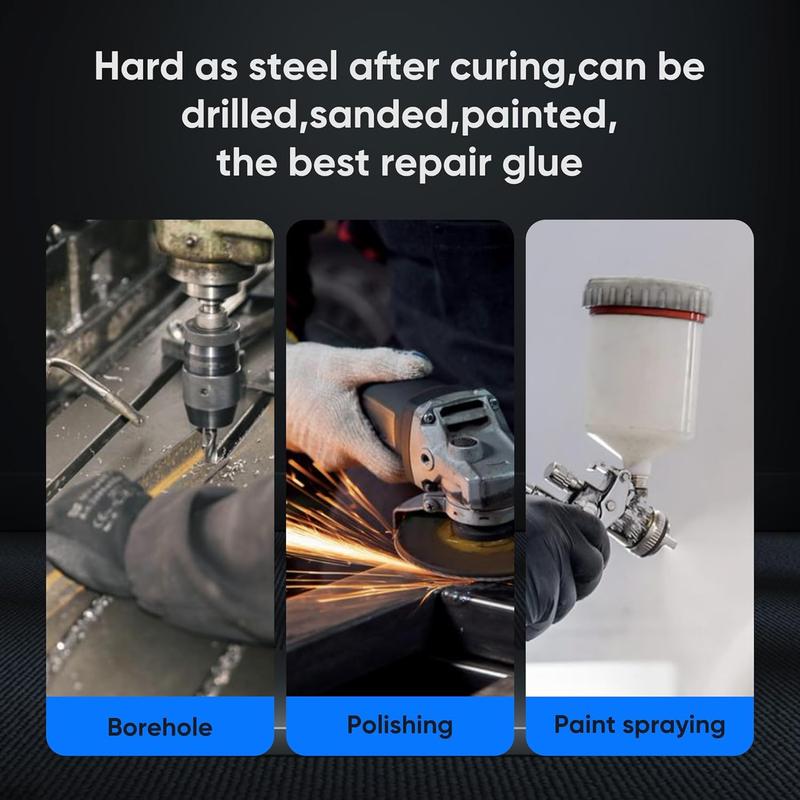 Trendready Super Welding Glue 100g - Stronger Than Welding, Waterproof & Heat Resistant, Industrial Grade Adhesive for Metal, Plastic, Ceramic, Large Capacity