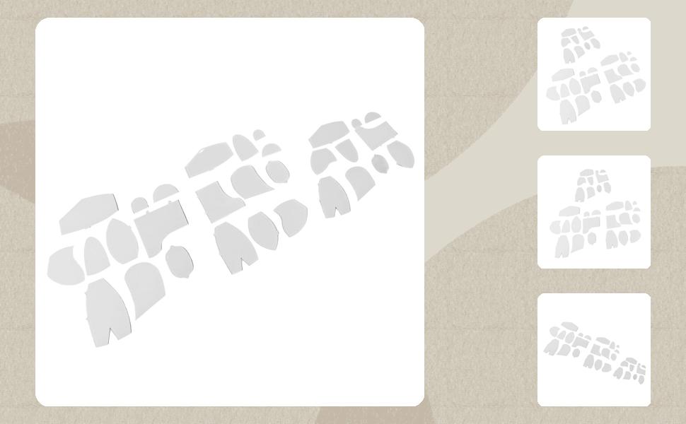 30 Pcs Memory Bear Sewing Patterns Template Set with for Beginners