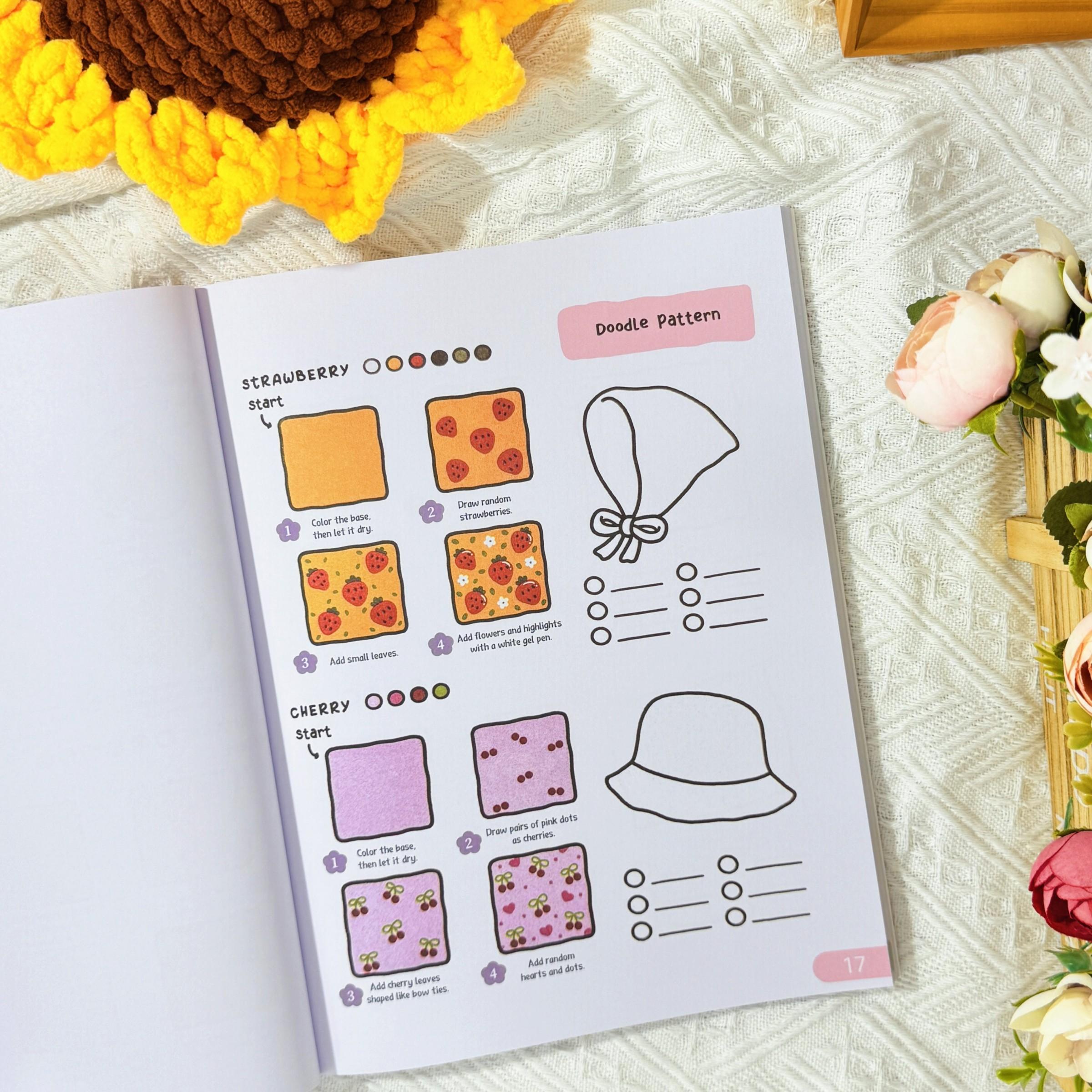 How to Draw Simple Fun Patterns Coloring Book for All Ages Drawing, Large Size High-Quality Paper Pages Perfect Gift for Art Enthusiasts Doodle Books