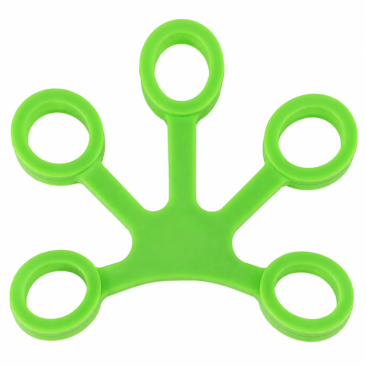 Ergonomic Five-Finger Silicone Resistance Trainer for Hand Dexterity, Grip Strength, Wrist Flexion and Extension, Ideal for Post-Injury Rehabilitation and Daily Fine Motor Skill Development