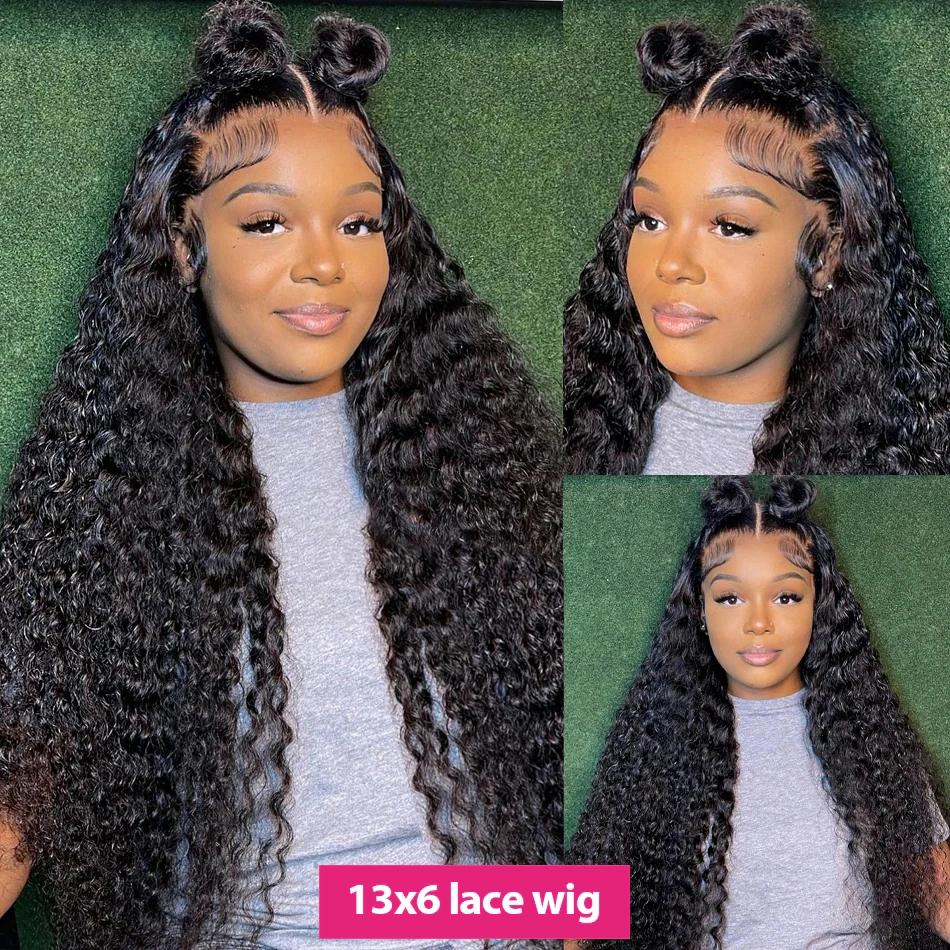 Bling Hair 36 38 Inch 13×6 Loose Deep Wave Lace Wig Pre Plucked 180% Density Kinky Curly 13x4 Lace Frontal Wigs For Black Women Bling Hair 36 38 Inch 13×6 Loose Deep Wave Lace Wig Pre Plucked 180% Density Kinky Curly 13x4 Lace Frontal Wigs For Black Women