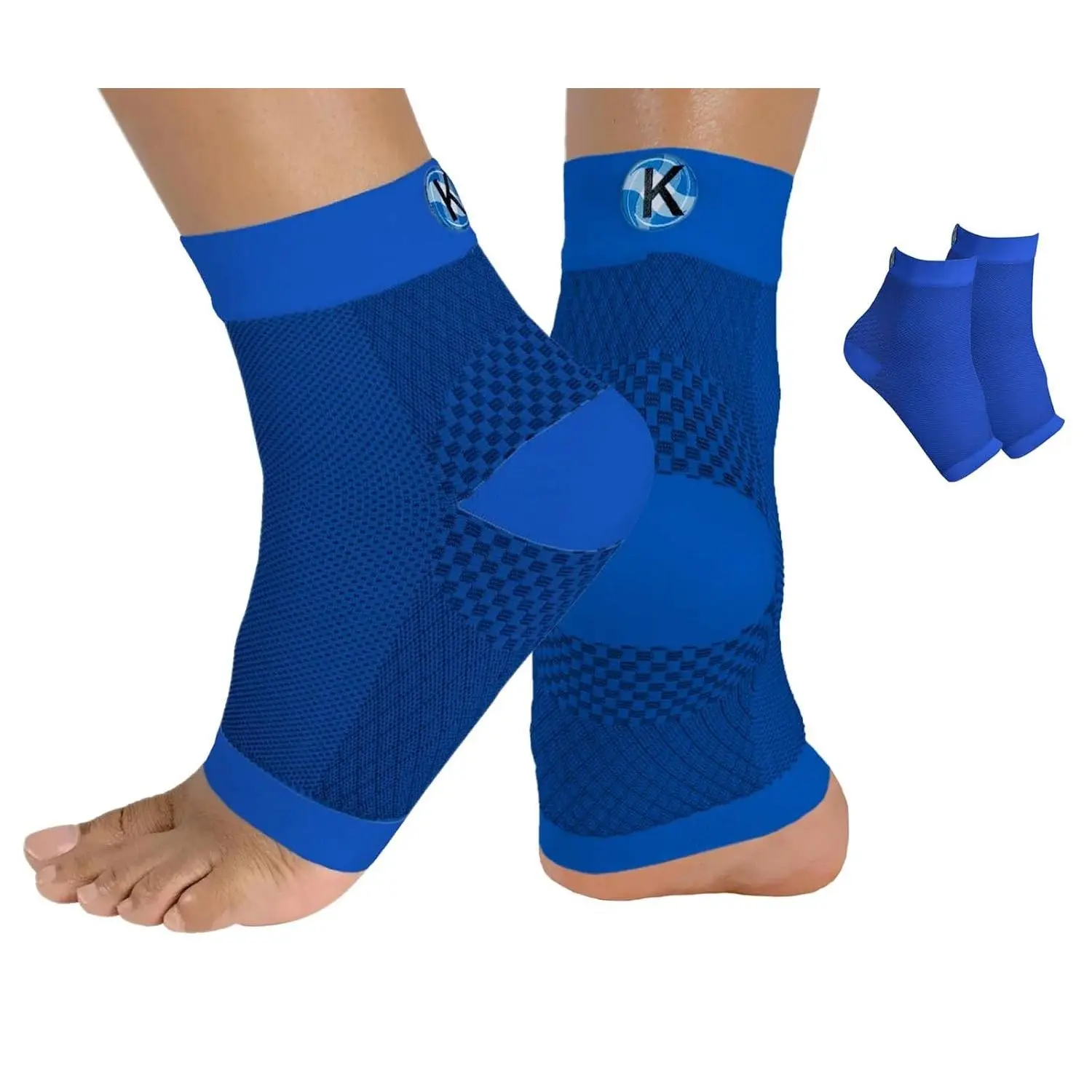 Plantar Fasciitis Compression Socks for Men & Women for Neuropathy & Foot Heel Pain Relief, Arch Support, Improves Blood Flow & Reduces Swelling 1 Pair
