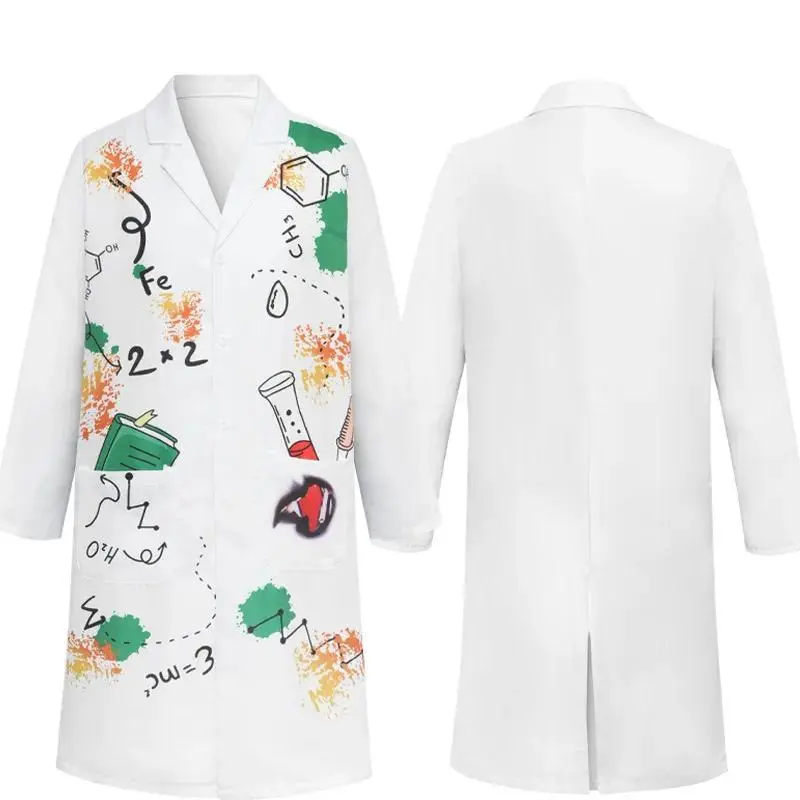 Halloween Frankenstein cos Fun Lab Crazy Scientist Campus Party Event Performance Costume