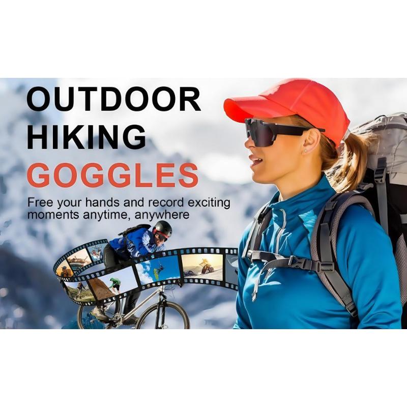 New Sunglasses Camera DV Sports Recording Photo Camera Smart Outdoor Cycling Recorder.