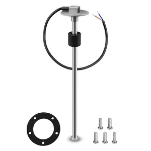 Fuel Level Sending Unit 240-33 ohms 20"(510mm) for Marine Boat Truck Car Fuel Water Level Gauge Sensor Stainless Steel Fuel Gas Sender