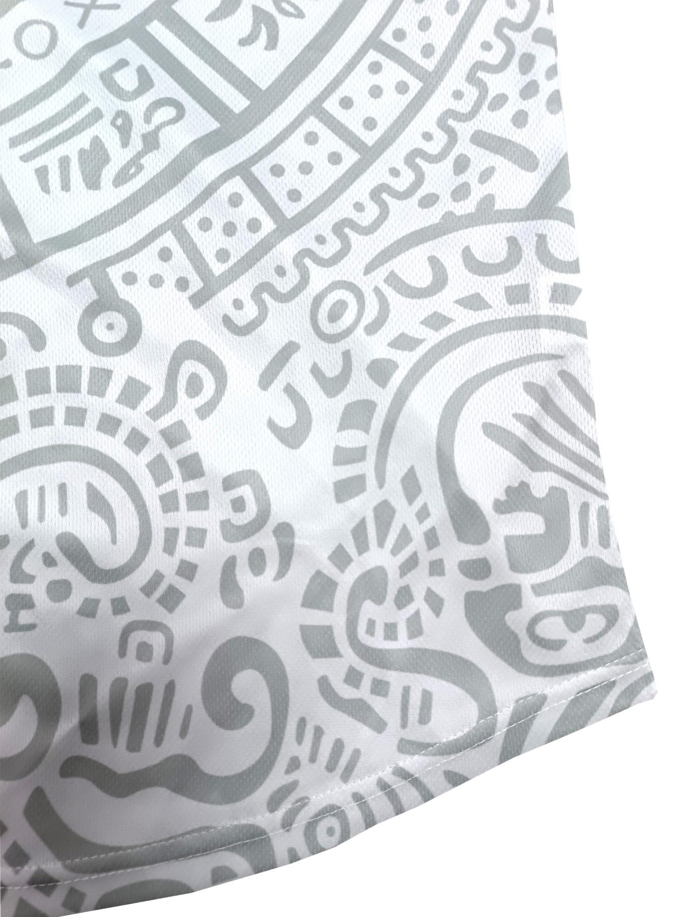 Men's Short Sleeve Mexico Embroidered Baseball Jersey, T-Shirt for Sports