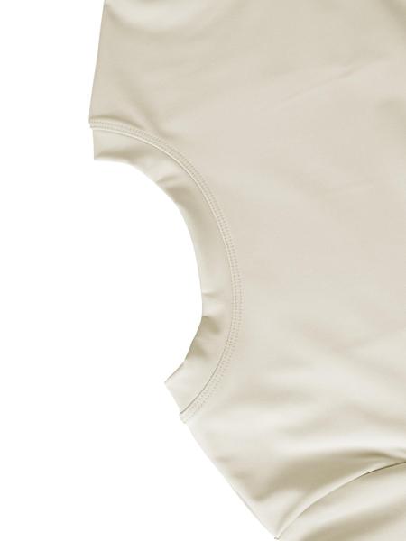 Women's Solid Color Racer Back Tennis Athletic Dress, Casual Comfortable Breathable Long Sleeve Dress for Daily Outdoor Wear, Ladies Clothes for All Seasons